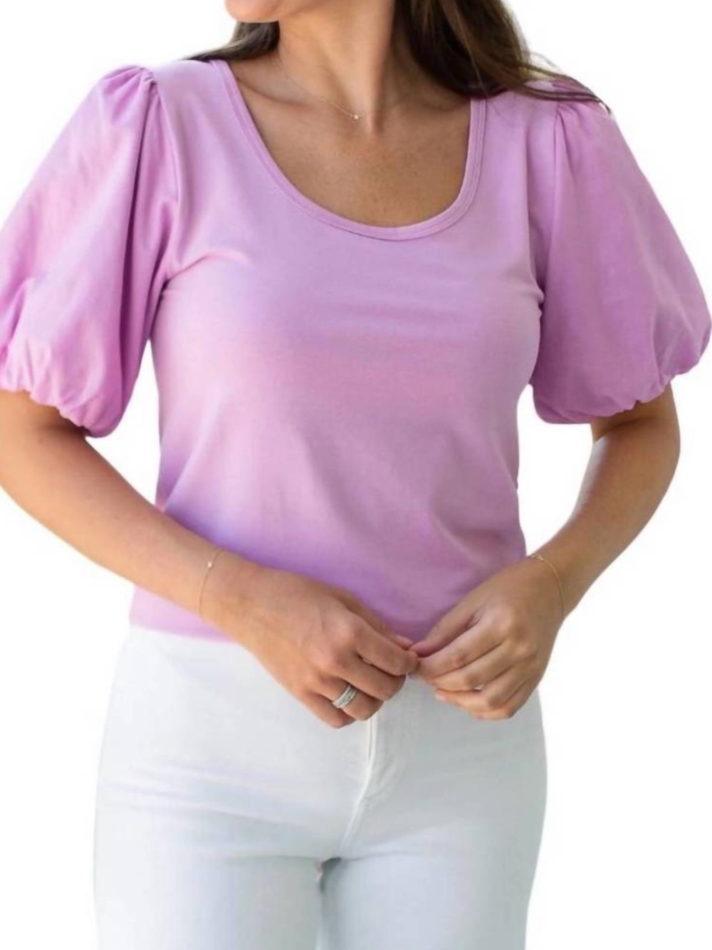 MICHELLE MCDOWELL | shay top in‎ lilac M